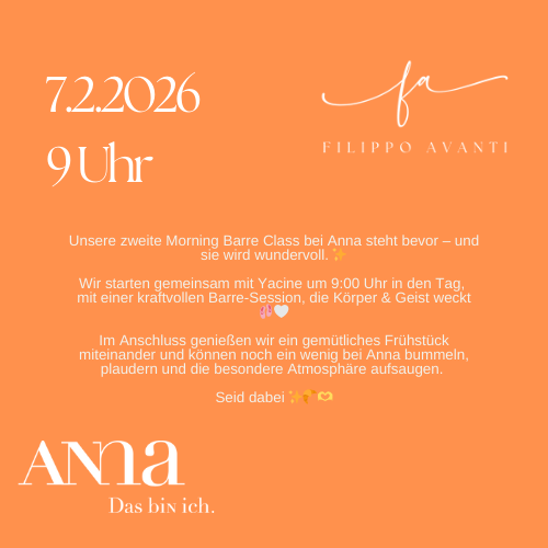 Morning Barre bei Anna - 7. Februar 2026