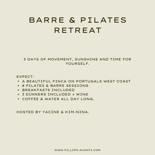 Barre & Pilates Retreat - Portugal May 2026