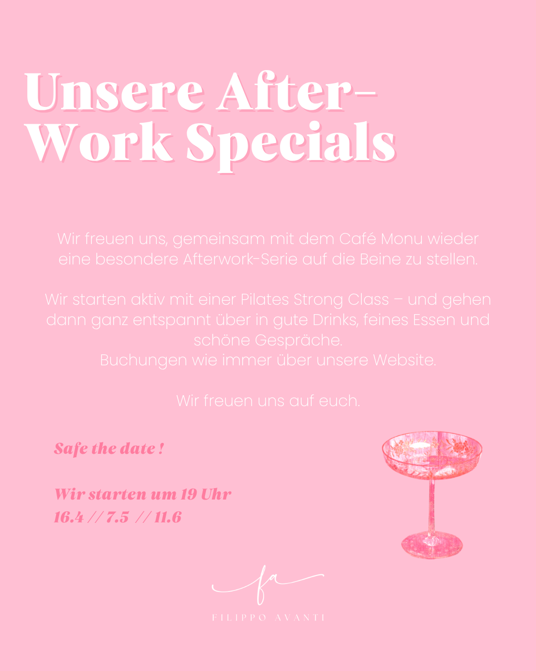 After-Work Special am 11.Juni 2026 - Pilates Strong mit Kimi