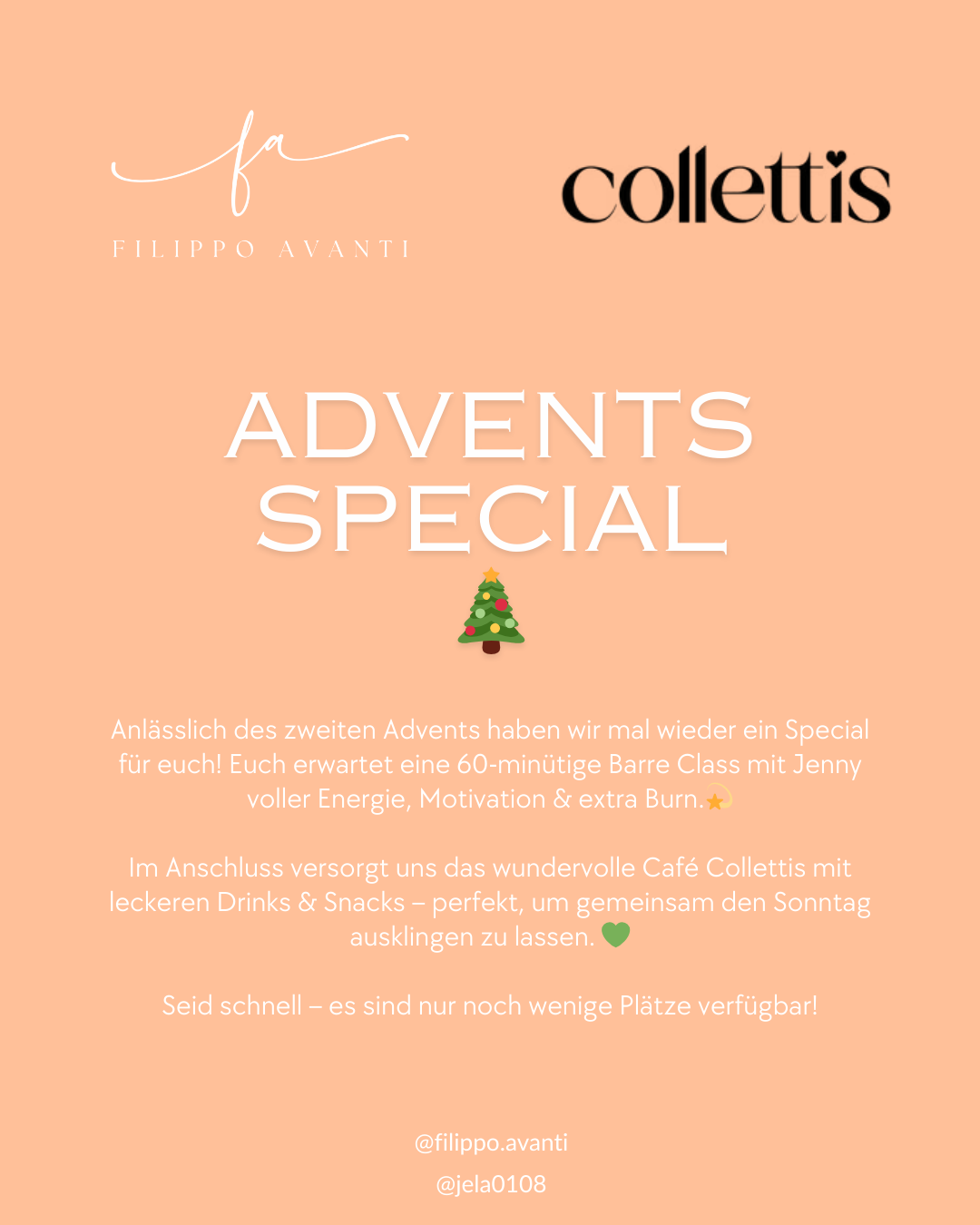 Advents Special: 7th December 2025 - Barre mit Jenny